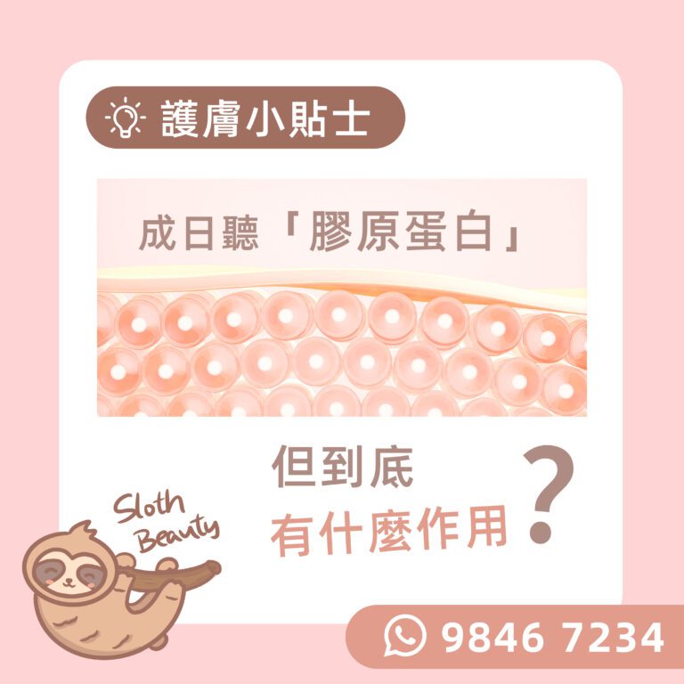 什麼是膠原蛋白- 香港屯門單次美容收費-美容院-sloth-beauty